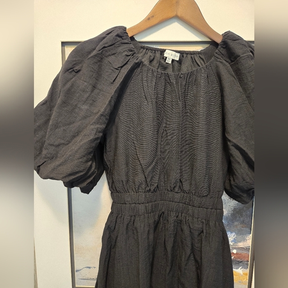 Moon river open back puff baby doll dress - Picture 2 of 5